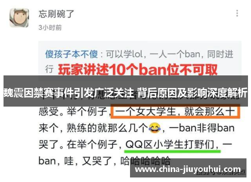 魏震因禁赛事件引发广泛关注 背后原因及影响深度解析